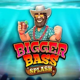 Bigger Bass Splash by Pragmatic Play, showcased at 7betcasino.uk – game logo