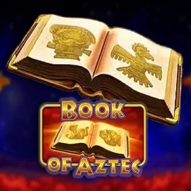 Book of Aztec slot logo by Amatic Industries at 7bet Casino