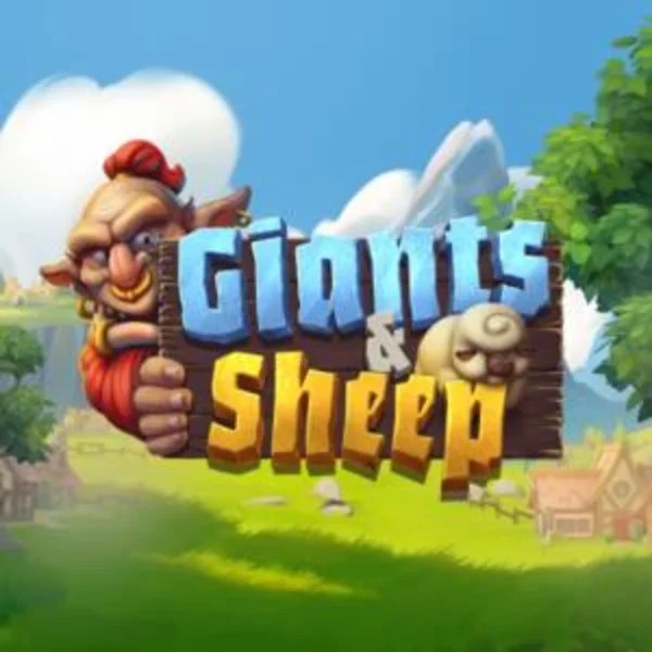 Giants and Sheep slot logo by Relax Gaming at 7bet CasinoGiants and Sheep